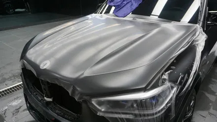 BMW X5M 프로즌 블랙 온라인 에디션 모터빌리지 일산 PPF 전체 무광 PPF 보호 필름 시공으로 신차급 도장면 유지하기 / 고양시 구산동