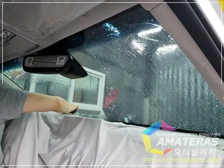 일산모터빌리지의 더 K9 플래티넘3 awd 신차검수 & 신차패키지 , 아마테라스HH썬팅 / 고양시 구산동