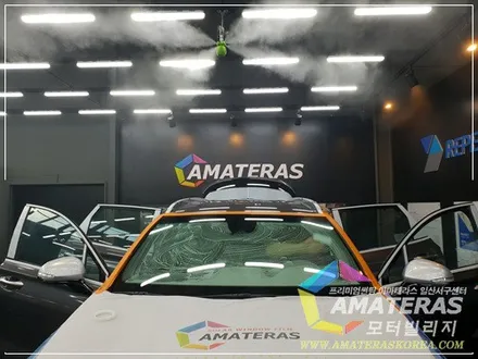 산타페TM 인스퍼레이션 신차검수 & 신차패키지 시공하기,일산 아마테라스 썬팅 , 모터빌리지 / 고양시 구산동