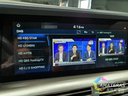 현대 넥쏘 차량의 신차검수는 모터빌리지 / 고양시 구산동