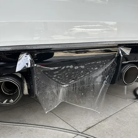 초깔끔 화이트바디 BMW M4 울트라핏 전체 일산 PPF / 고양시 구산동