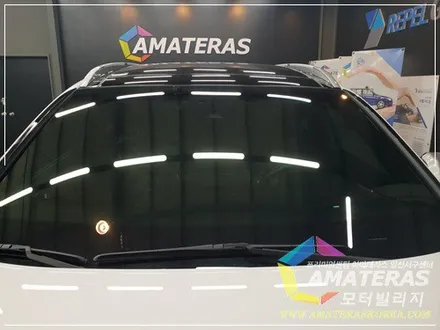 산타페TM 인스 화이트크림 신차검수 & 신차패키지 최고급형 아마테라스HH 시공기 / 일산썬팅은 모터빌리지 ( 아마테라스일산서구센터) ^^ / 고양시 구산동