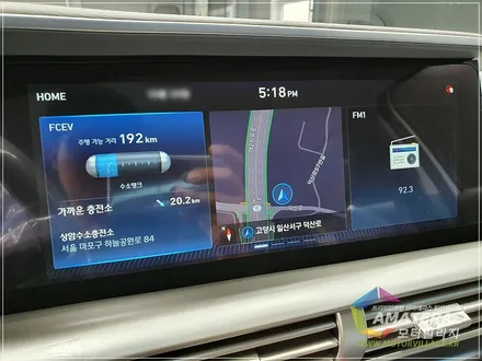 넥쏘 화이트크림 넥쏘 신차검수와 신차패키지는 역시 모터빌리지 / 고양시 구산동