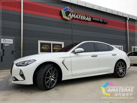제네시스 g70 우유니화이트 색상 또 다른 매력이 / 고양시 구산동