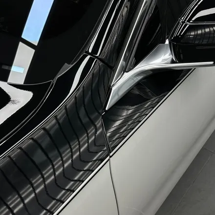 고민은 시공만 늦출 뿐! BMW 7시리즈 전체 PPF 신차급 관리와 화이트 블랙 투톤랩핑 듀오톤 - 일산 신차패키지 모터빌리지 / 고양시 구산동