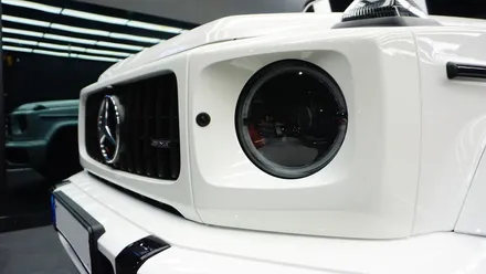 벤츠 G63 AMG 화이트, 독일 하버캠프 세라믹 본드 20% 5% 일산 신차패키지 시공 / 고양시 구산동