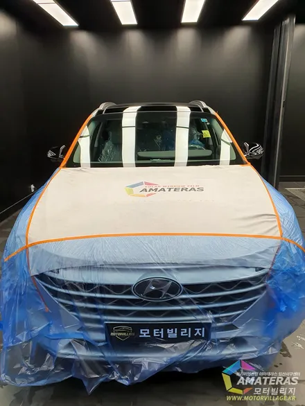 현대 넥쏘 차량의 신차검수는 모터빌리지 / 고양시 구산동