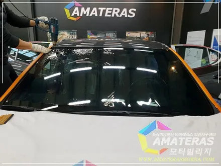 일산썬칭 추천  , 제네시스 G70 아마테라스 썬팅기 , 모터빌리지 / 고양시 구산동