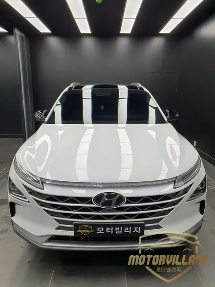 넥쏘 화이트크림 , 넥쏘 신차검수는 모터빌리지 / 고양시 구산동