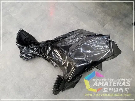 일산 모터빌리지의 bmw x3 기본썬팅 제거하고 아마테라스HN으로 전면 재시공 / 고양시 구산동