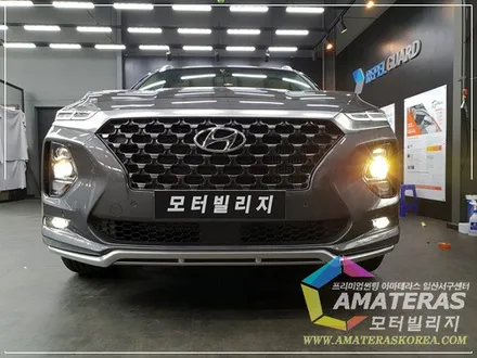 모터빌리지(아마테라스일산서구센터)의 산타페TM 인스퍼레이션 가솔린 아마테라스HH 시공기 / 고양시 구산동
