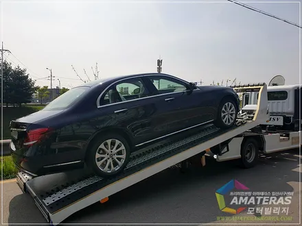 벤츠 E300 출고 클래스가 다른 썬팅 후기 / 고양시 구산동