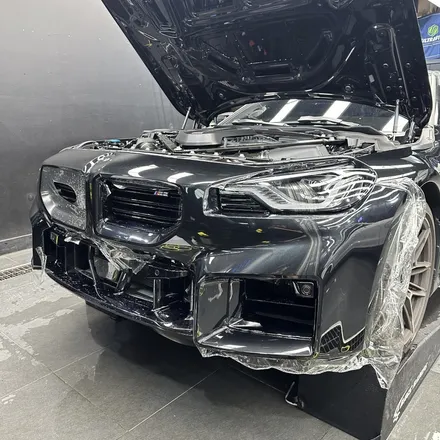 스톤칩, 두꺼운 경질 보호필름으로 예방! 일산 전면부 PPF - BMW G87 M2 울트라핏 시공기 / 고양시 구산동