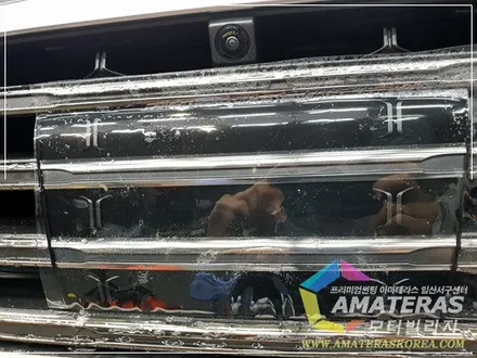 제네시스 g80 아마테라스 HN 썬팅기 일산썬팅 모터빌리지 / 고양시 구산동