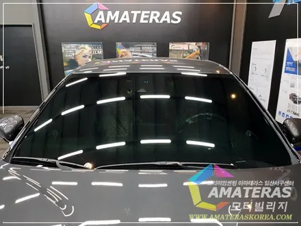 일산썬칭 추천  , 제네시스 G70 아마테라스 썬팅기 , 모터빌리지 / 고양시 구산동