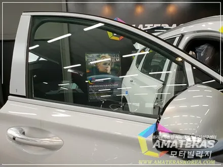 아마테라스일산서구센터의 산타페TM 인스(인스퍼레이션) 화이트크림 신차검수&신차패키지 / 고양시 구산동