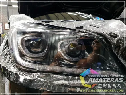 G80 신차검수 & 신차패키지 & 캐리어 서비스 그리고 일산 아마테라스썬팅 / 고양시 구산동