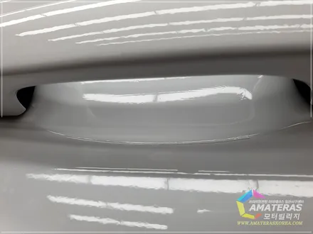 현대 베뉴 폴라화이트 색상 차량도 모터빌리지에서 아마테라스 선택 / 고양시 구산동