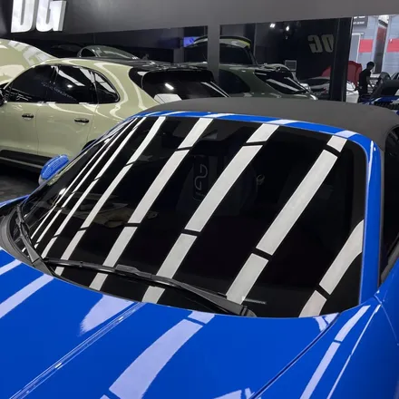 늘 신뢰하는 강남 신차패키지 샵👍포르쉐 911 GTS 카브리올레 샤크블루 <하버캠프 세라믹본드 틴팅 + 울트라핏 PPF 전체 풀 인스톨> 후기 / 고양시 구산동
