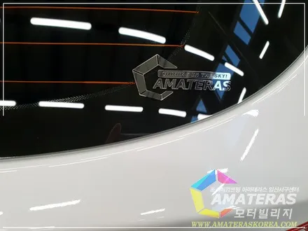 아마테라스일산서구센터의 산타페TM 인스(인스퍼레이션) 화이트크림 신차검수&신차패키지 / 고양시 구산동