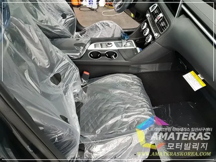 모터빌리지(아마테라스일산서구센터)의 제네시스 G70 그레이스풀그레이 신차검수 & 신차패키지 / 고양시 구산동