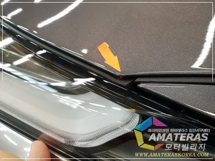 산타페TM 인스퍼레이션 신차검수 & 신차패키지 시공하기,일산 아마테라스 썬팅 , 모터빌리지 / 고양시 구산동