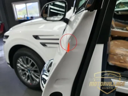 제네시스 GV80 우유니화이트 시공은 일산썬팅 모터빌리지 / 고양시 구산동