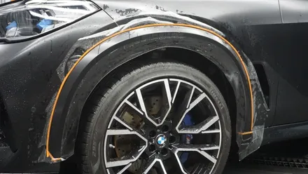 BMW X5M 프로즌 블랙 온라인 에디션 모터빌리지 일산 PPF 전체 무광 PPF 보호 필름 시공으로 신차급 도장면 유지하기 / 고양시 구산동