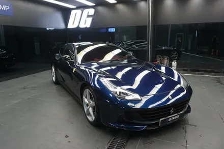 페라리 GTC4 루쏘 이노즈텍 미드나잇 블루+ 카본 PPF / 일산 랩핑 모터빌리지DG 후기 / 고양시 구산동