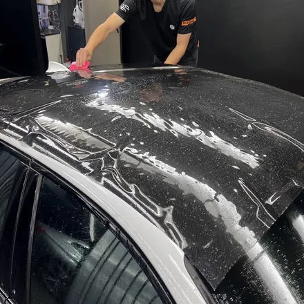 BMW M340i 카본 루프스킨 아직도 랩핑해? 울트라핏 XP 블랙카본 PPF DG 일산서구센터 / 고양시 구산동