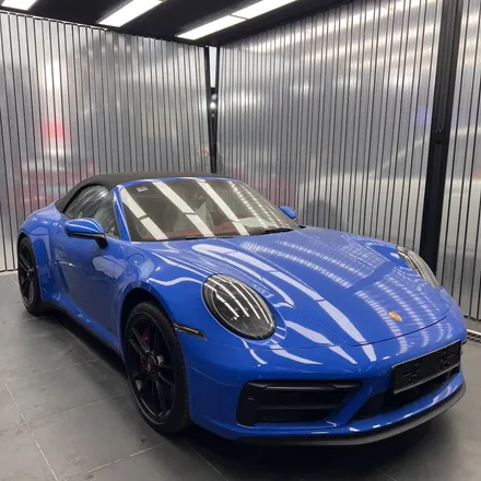 늘 신뢰하는 강남 신차패키지 샵👍포르쉐 911 GTS 카브리올레 샤크블루 <하버캠프 세라믹본드 틴팅 + 울트라핏 PPF 전체 풀 인스톨> 후기 / 고양시 구산동