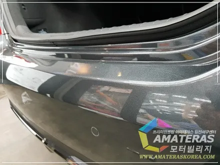 모터빌리지(아마테라스일산서구센터)의 제네시스 G70 그레이스풀그레이 신차검수 & 신차패키지 / 고양시 구산동
