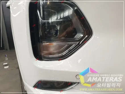 산타페TM 인스 화이트크림 신차검수 & 신차패키지 최고급형 아마테라스HH 시공기 / 일산썬팅은 모터빌리지 ( 아마테라스일산서구센터) ^^ / 고양시 구산동