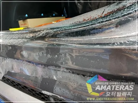 산타페TM 인스퍼레이션 신차검수 & 신차패키지 시공하기,일산 아마테라스 썬팅 , 모터빌리지 / 고양시 구산동