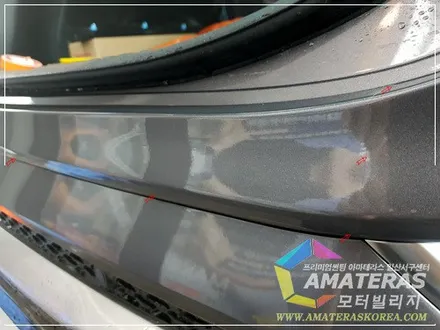 산타페TM 인스퍼레이션 신차검수 & 신차패키지 시공하기,일산 아마테라스 썬팅 , 모터빌리지 / 고양시 구산동