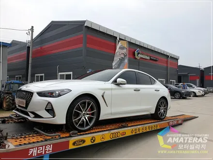 제네시스 g70 우유니화이트 색상 또 다른 매력이 / 고양시 구산동