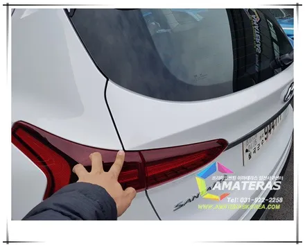 일산썬팅 아마테라스일산(모터빌리지)의 산타페TM 신차검수중 문제로 또 인수거부 처리 ㅜㅜ / 고양시 구산동