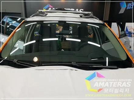 일산썬팅 모터빌리지(아마테라스일산서구)의 BMW X5 기존 썬팅 걷어내고 아마테라스 HN으로 재시공 / 고양시 구산동