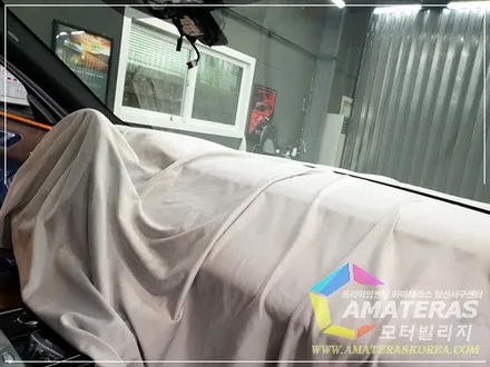 레인지로버 벨라 일산센터에서 캐리어 서비스로 입고 / 고양시 구산동