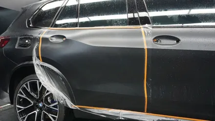 BMW X5M 프로즌 블랙 온라인 에디션 모터빌리지 일산 PPF 전체 무광 PPF 보호 필름 시공으로 신차급 도장면 유지하기 / 고양시 구산동