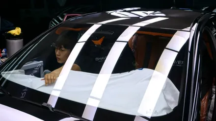 일산 신차패키지 모터빌리지에서 BMW M5 하버캠프 세라믹 본드 40% 일산 썬팅 시공하기 / 고양시 구산동