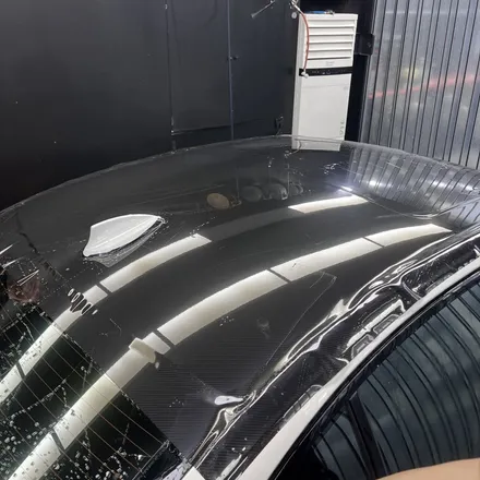 BMW M340i 카본 루프스킨 아직도 랩핑해? 울트라핏 XP 블랙카본 PPF DG 일산서구센터 / 고양시 구산동