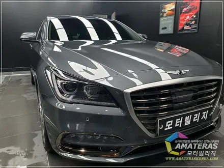 제네시스 g80 색상 카본메탈 신차검수 부터 신차패키지 시공기 / 고양시 구산동