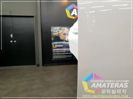 아마테라스일산서구센터의 산타페TM 인스(인스퍼레이션) 화이트크림 신차검수&신차패키지 / 고양시 구산동
