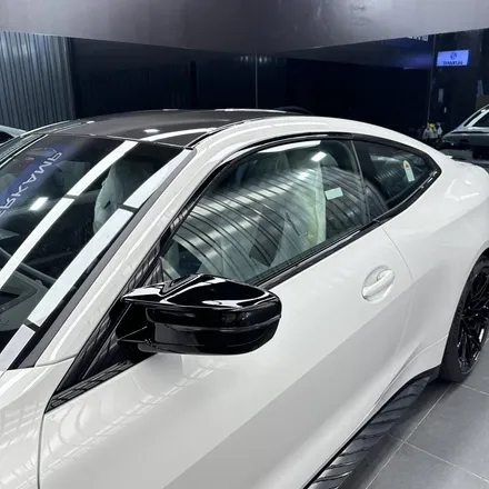 초깔끔 화이트바디 BMW M4 울트라핏 전체 일산 PPF / 고양시 구산동