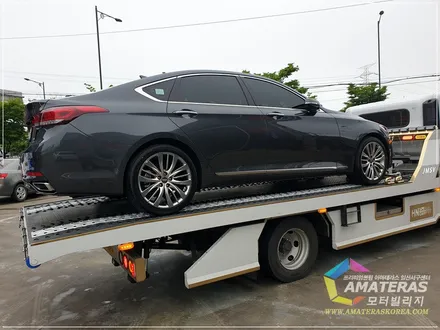 제네시스 g80 색상 카본메탈 신차검수 부터 신차패키지 시공기 / 고양시 구산동