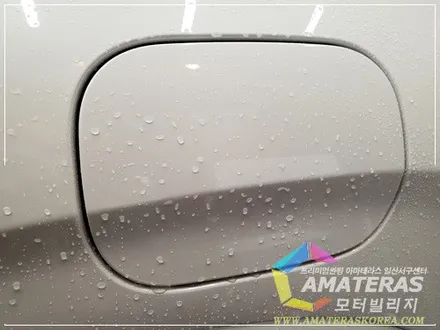 아마테라스일산서구센터의 산타페TM 인스(인스퍼레이션) 화이트크림 신차검수&신차패키지 / 고양시 구산동