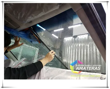 아마테라스일산서구센터(모터빌리지)의 산타페TM 신차패키지 작업기 / 고양시 구산동