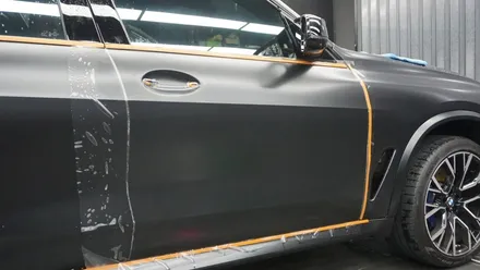 BMW X5M 프로즌 블랙 온라인 에디션 모터빌리지 일산 PPF 전체 무광 PPF 보호 필름 시공으로 신차급 도장면 유지하기 / 고양시 구산동
