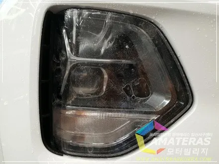 아마테라스일산서구센터의 산타페TM 인스(인스퍼레이션) 화이트크림 신차검수&신차패키지 / 고양시 구산동